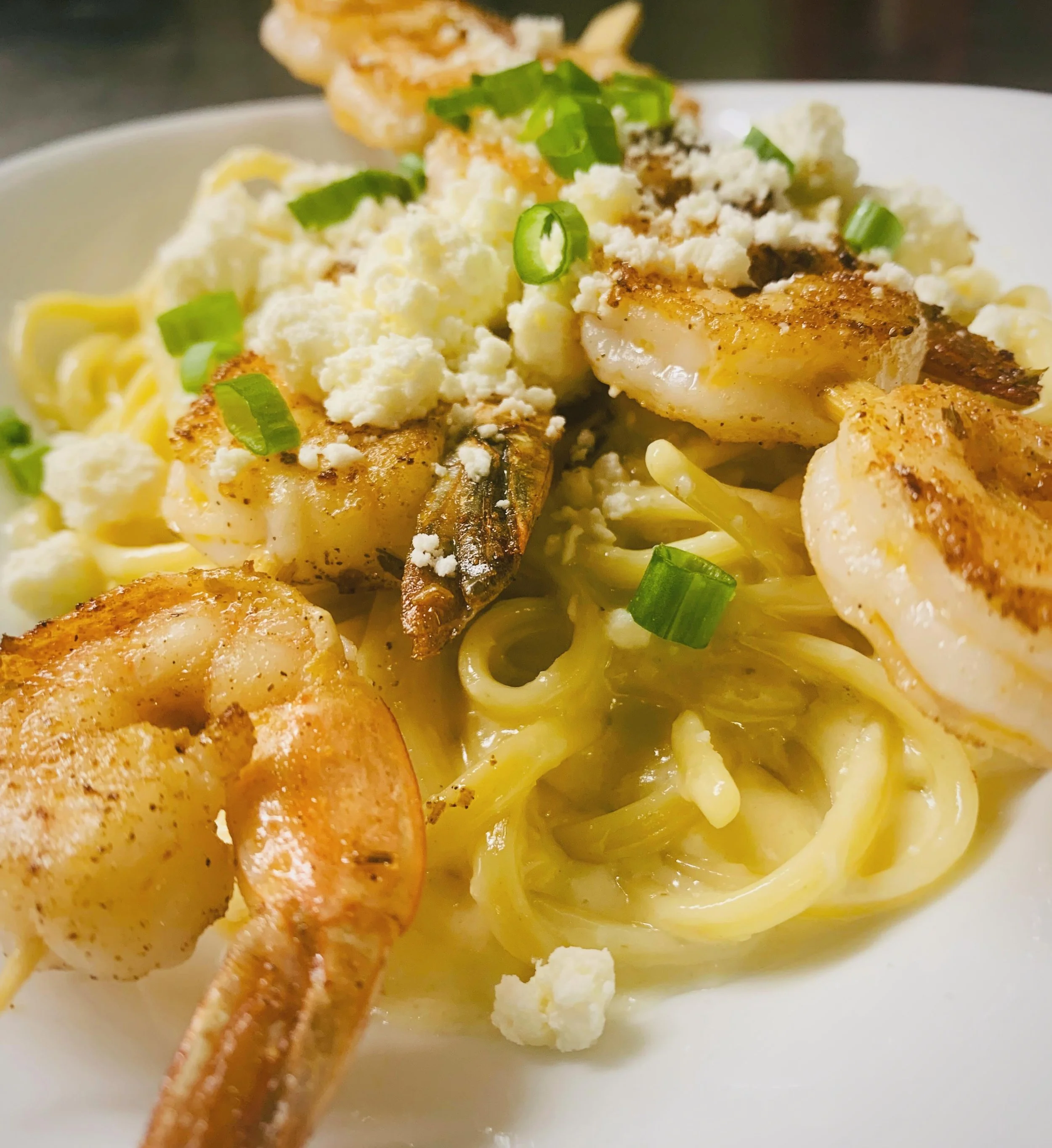 Hump Day eats at their finest&hellip; today, enjoy

Cajun Shrimp Alfredo
w/ feta, green onions and garlic toast!
and, every Wednesday we offer our 
Traditional Fish &amp; Chips for only $15.50!