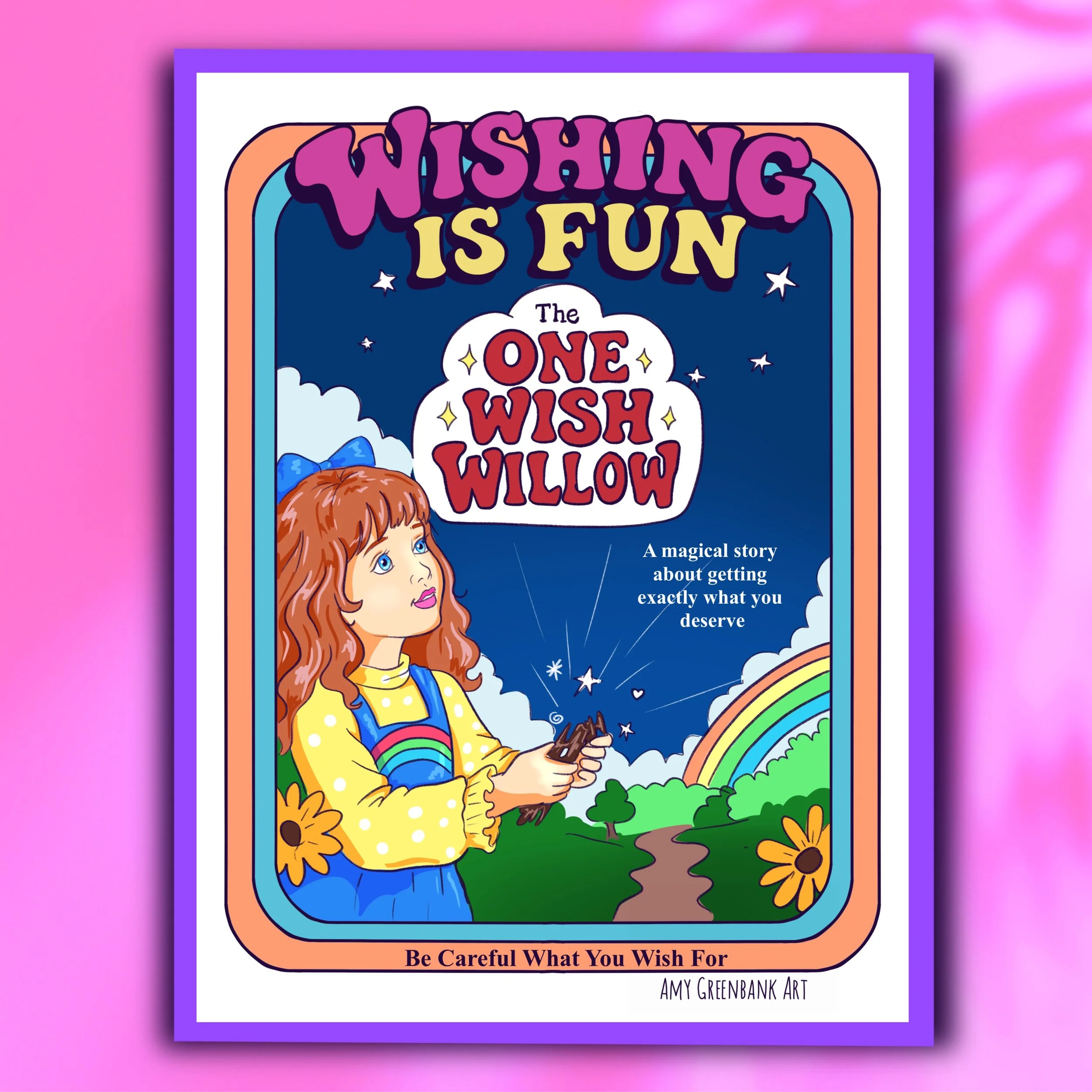 Wishing Is Fun 9” x 12”