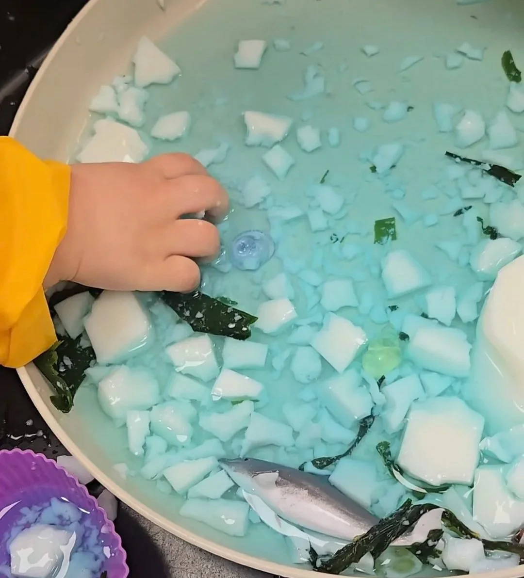 Sensory play for infants and toddlers