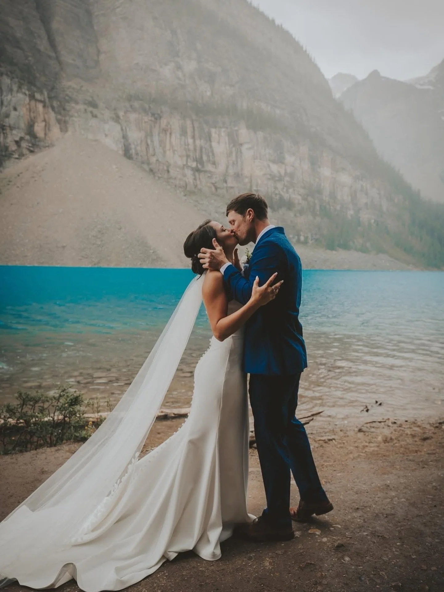Three months since my first ever wedding with the sweetest couple, Haylie &amp; Trevor. Forever grateful for these two &mdash; three months down, a lifetime to go 🤍✨

Venue: @silvertipresort 
Coordination: @eventsby.sandra
Photos: @tananbanff
