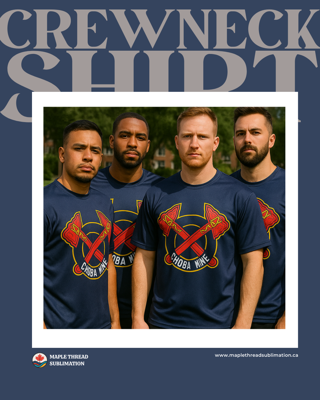 Sublimated Crewneck Shirt