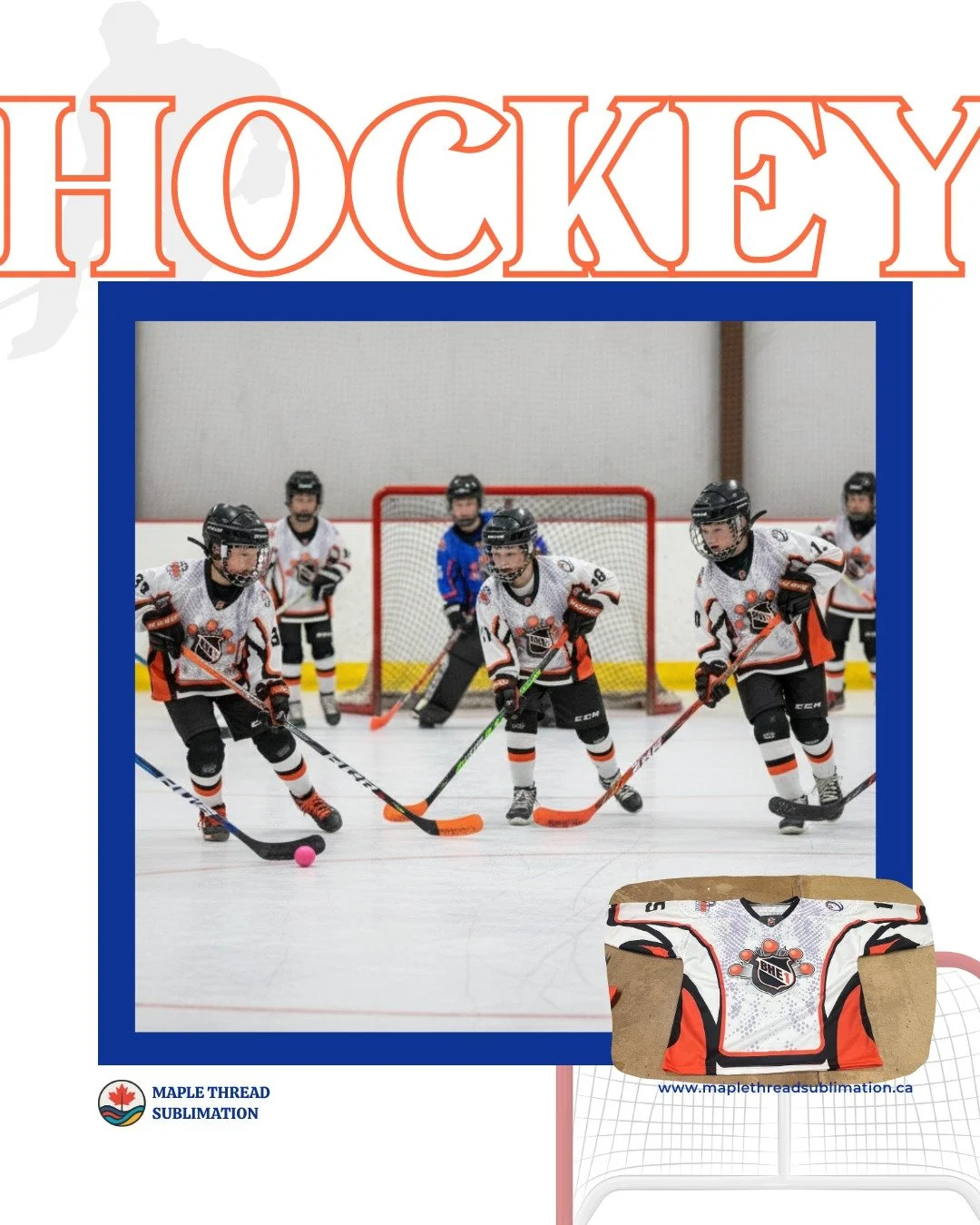 Game day glow-up! ✨ Representing in the BHE1 Alberta Cup White Jersey - fully sublimated and built to perform.

💌DM us to start your order today! Let's get your team the best! 😊

#BHE1 #ballhockey #hockey #sublimation #hockeylife #hockeyyeg