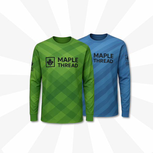 long sleeve shirts sublimated product