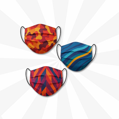 face masks sublimated product