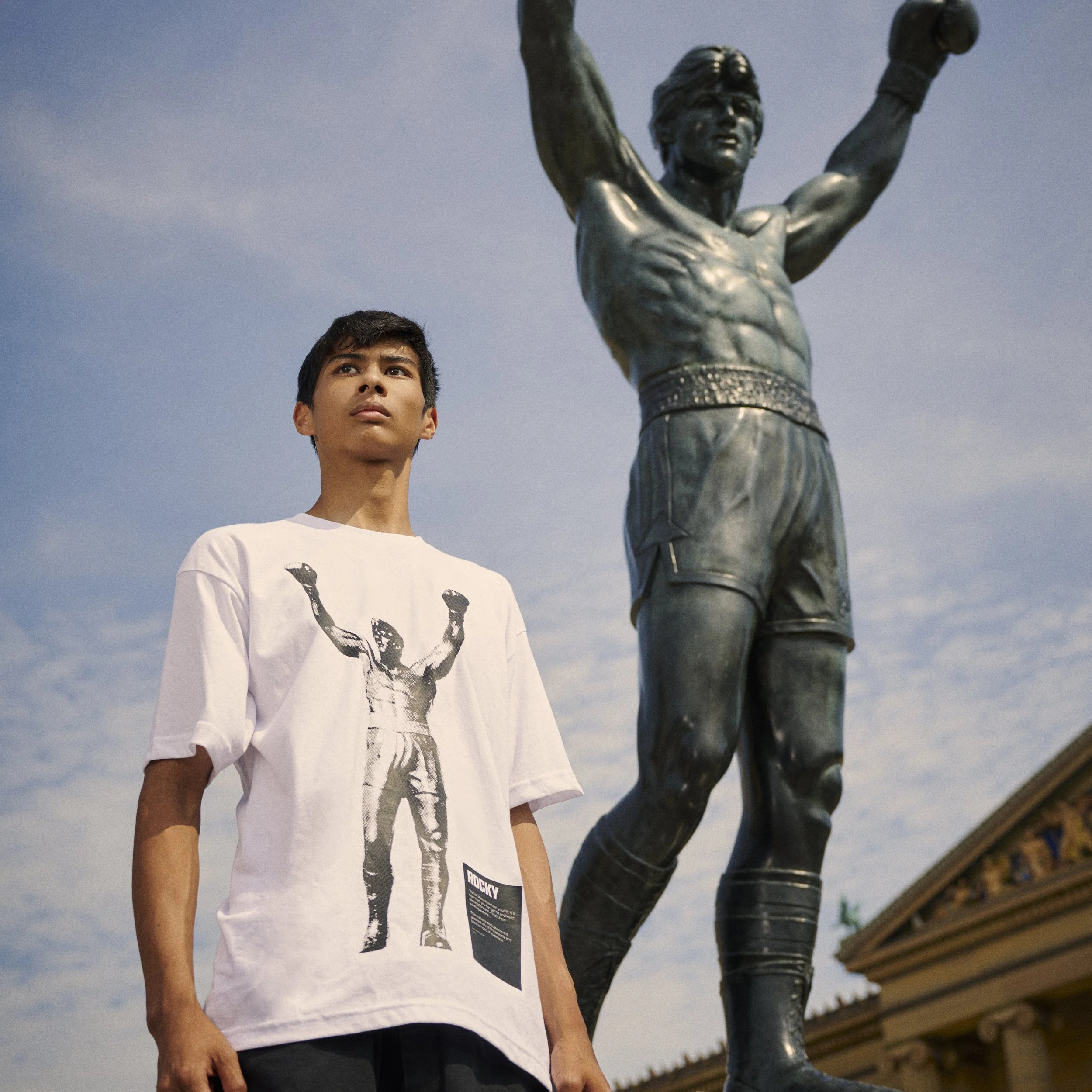 Rocky Statue