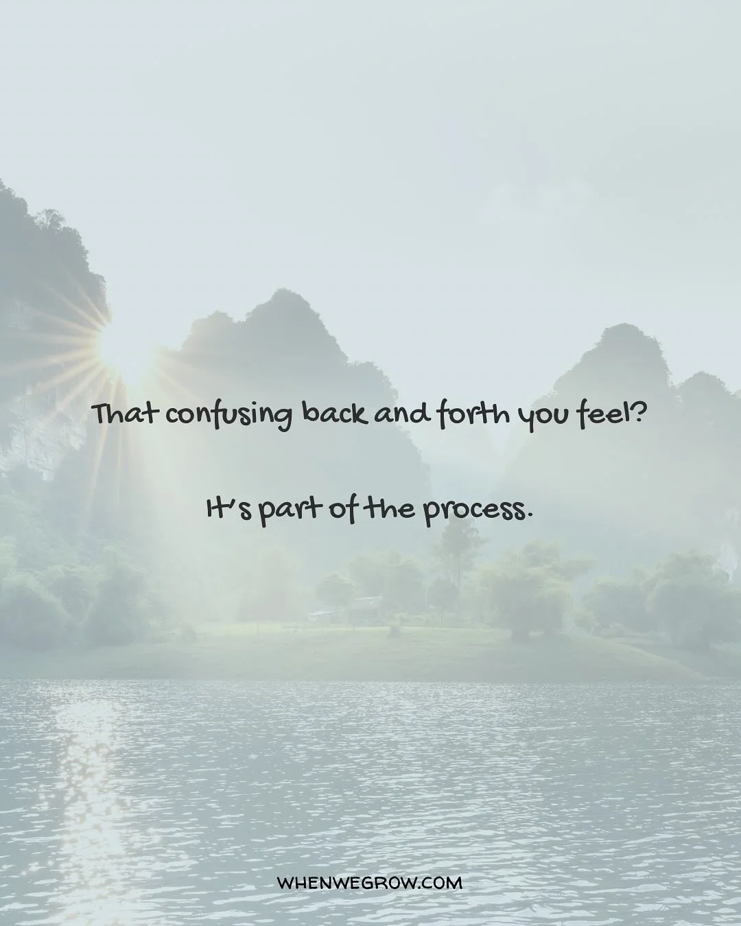 Ever feel like you&rsquo;re stuck in a tug-of-war with yourself?
One moment you&rsquo;re sure of your next step&hellip; and the next, you&rsquo;re spiraling in doubt.

That&rsquo;s not failure. That&rsquo;s the messy middle of growth.

This post is f