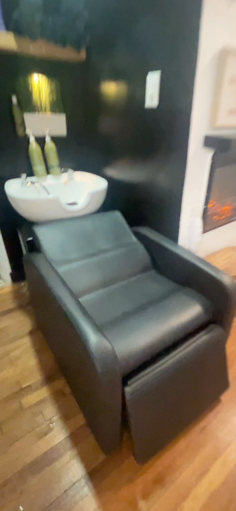hair salon wash station shampoo chair new york ny