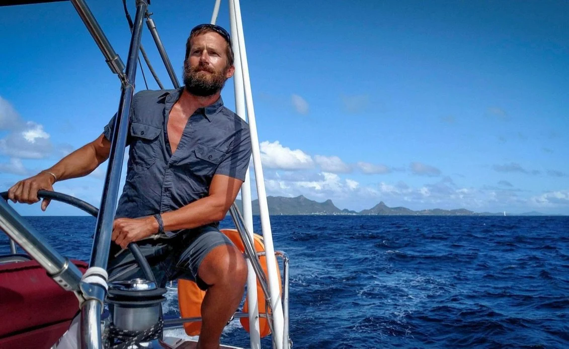 laird kopp sailing in the grenadines