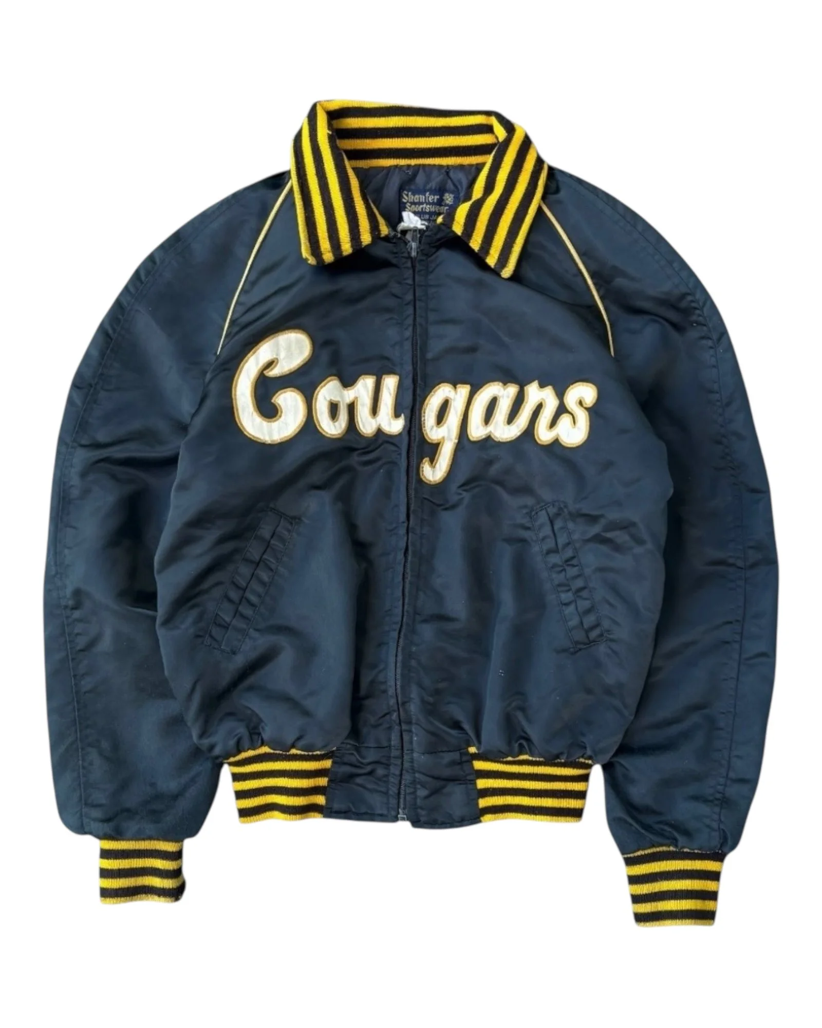 90s Cougars Varsity Jacket - S