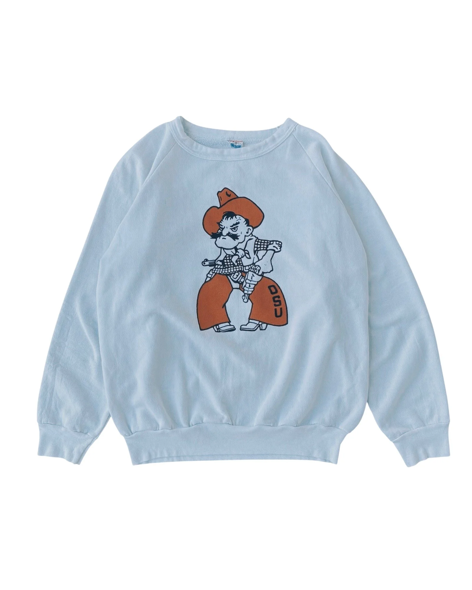 DSU Cowboy Raglan Crewneck - M