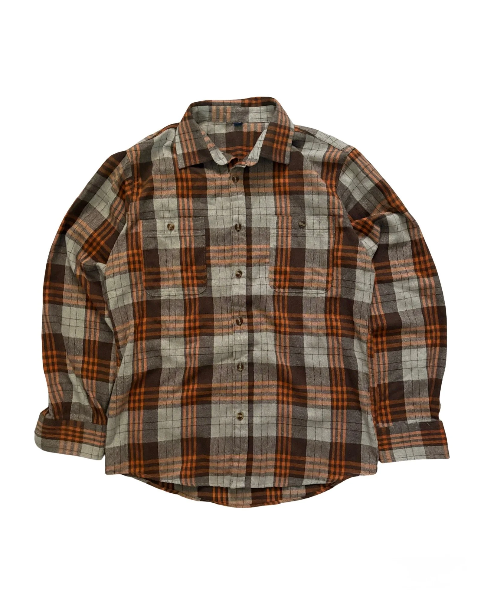 Orange Flannel - L