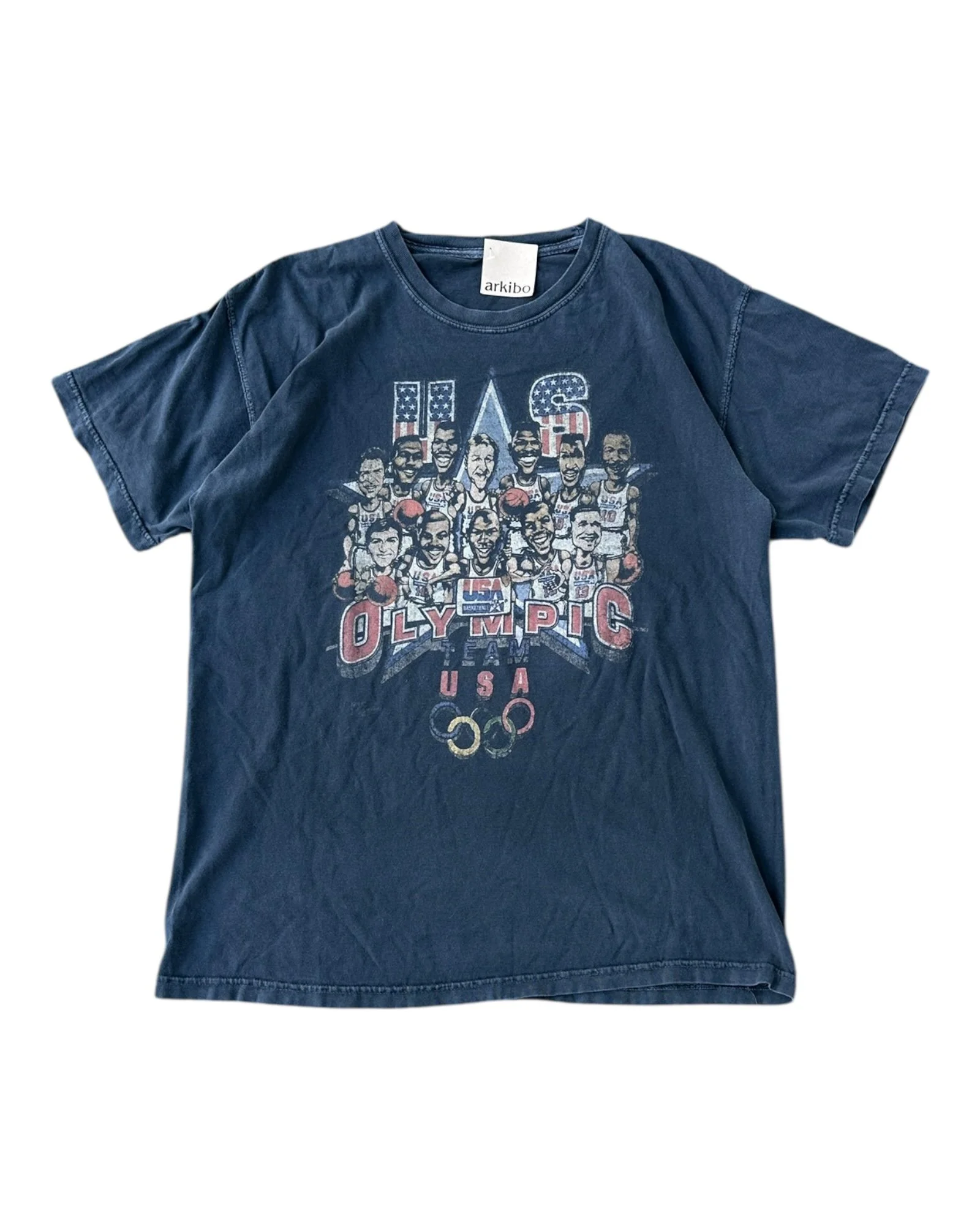 Team USA Caricature T-shirt - L