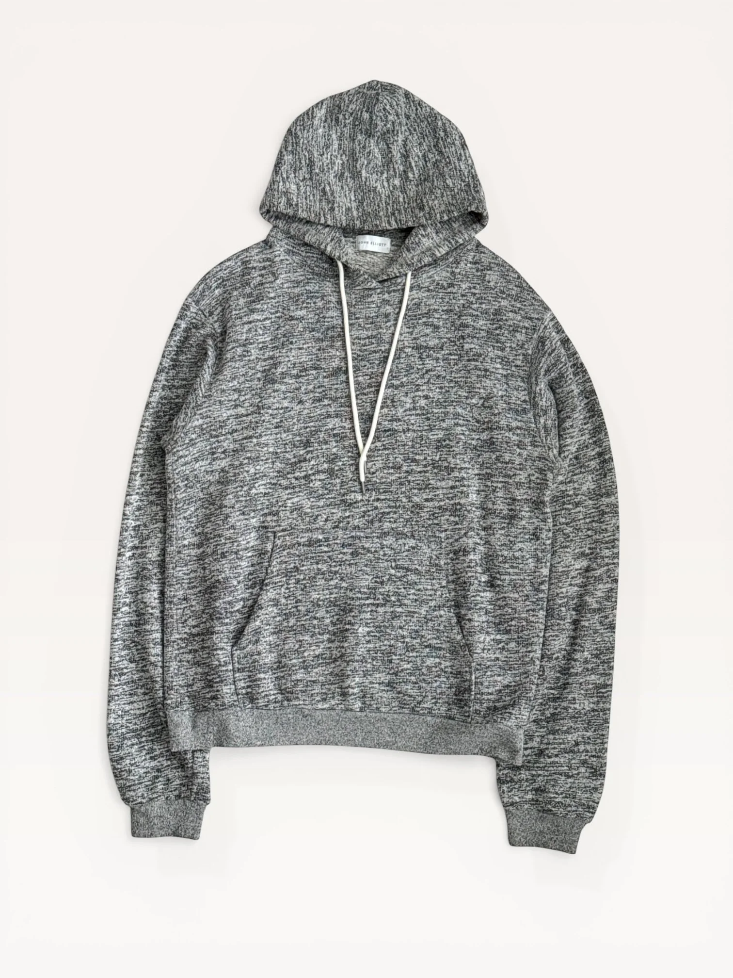 Melange Drawstring Hoodie