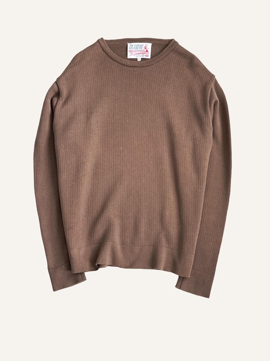 Micro-Rib Crewneck