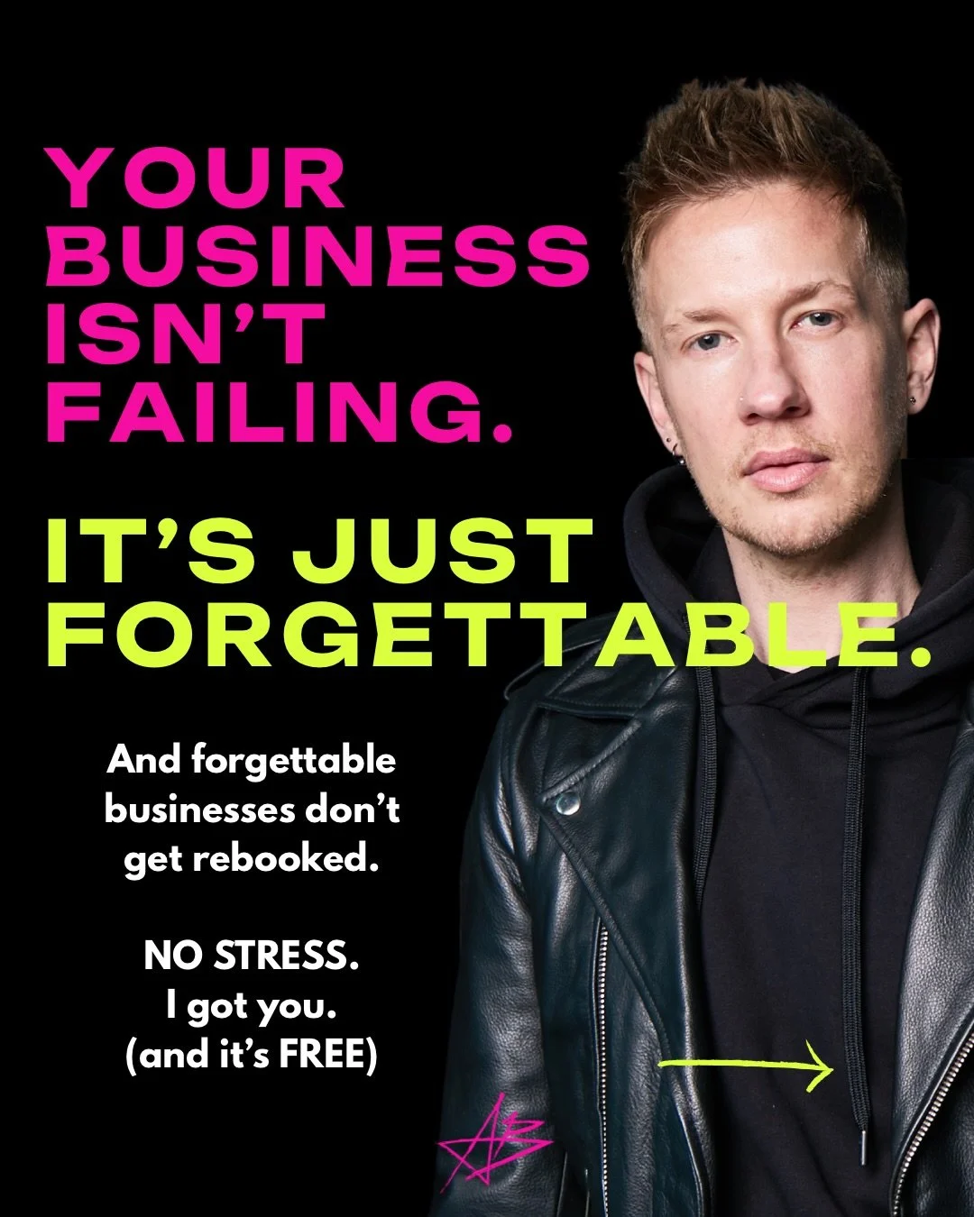 Your business isn&rsquo;t stuck because you&rsquo;re not good.
It&rsquo;s stuck because you&rsquo;re forgettable.

Same services.
Same prices.
Same results.
Just like everyone else in this oversaturated market that is aesthetics. 

So tell me&hellip;