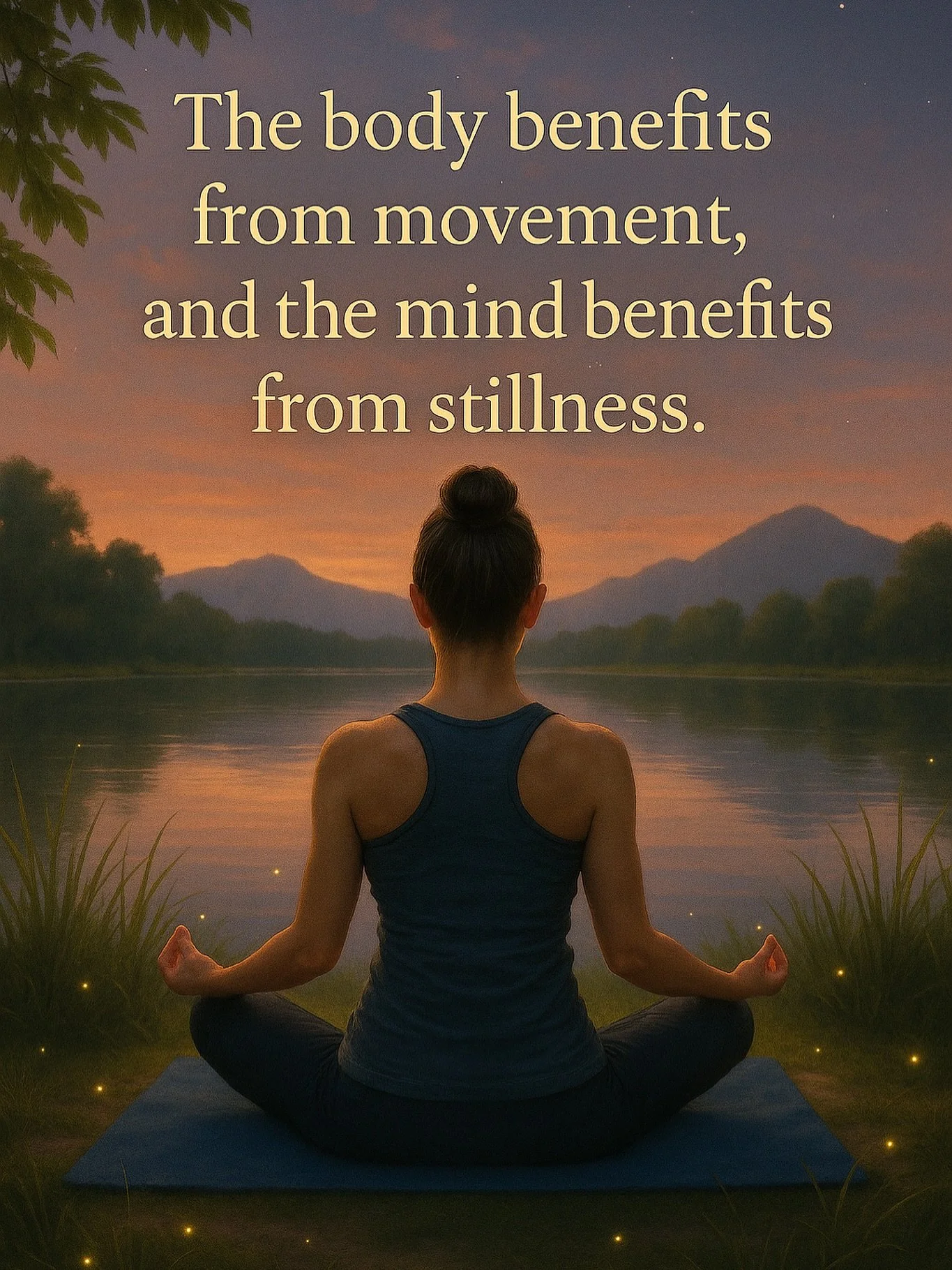 There is something sacred about a summer sunset.
The soft hush of golden light, the hum of cicadas,
the whisper of warm wind.

In the quiet, we return to ourselves, to listen, to witness, to simply be.

When we commune with nature, we come home to th