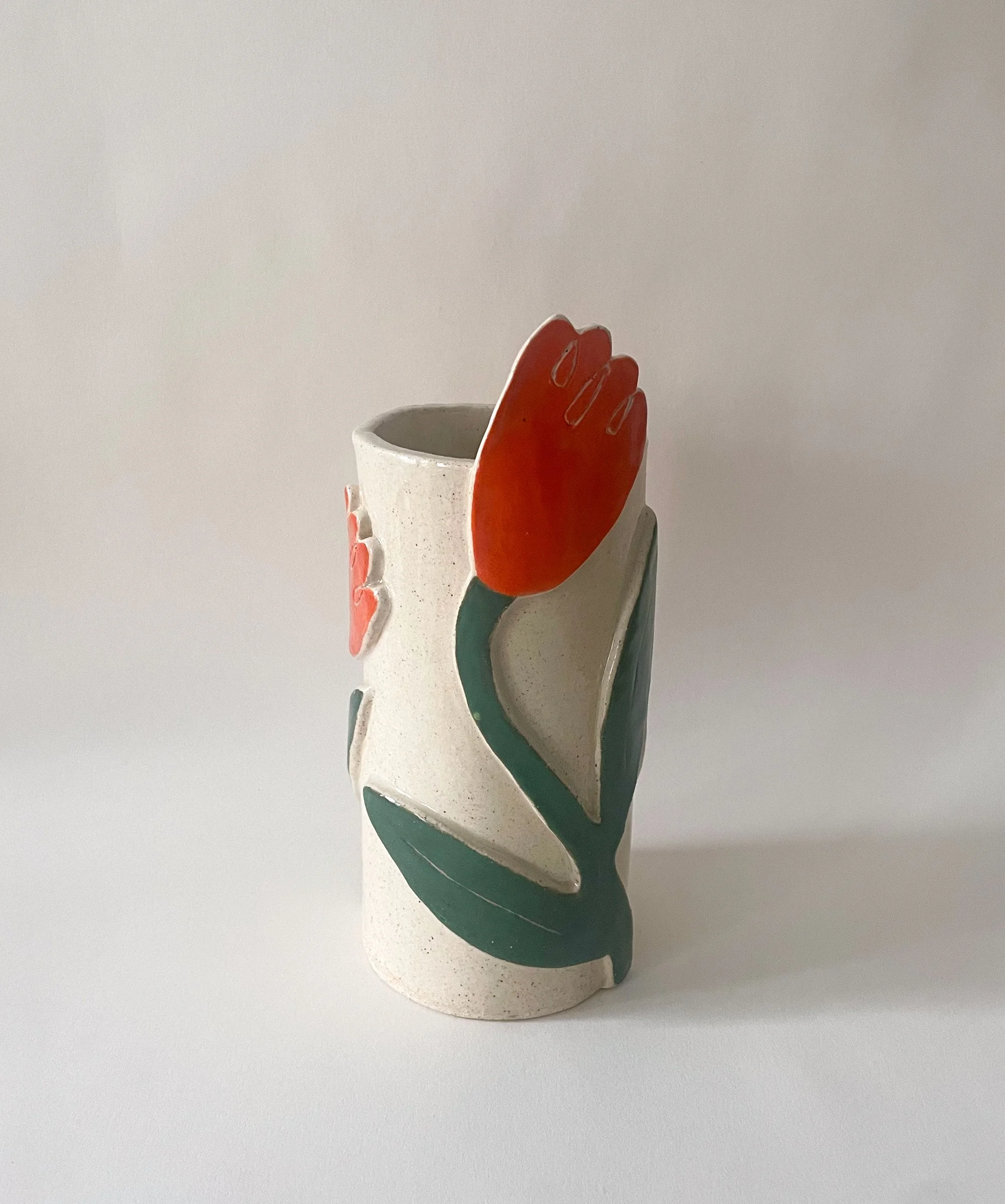 Layered Tulip Vase