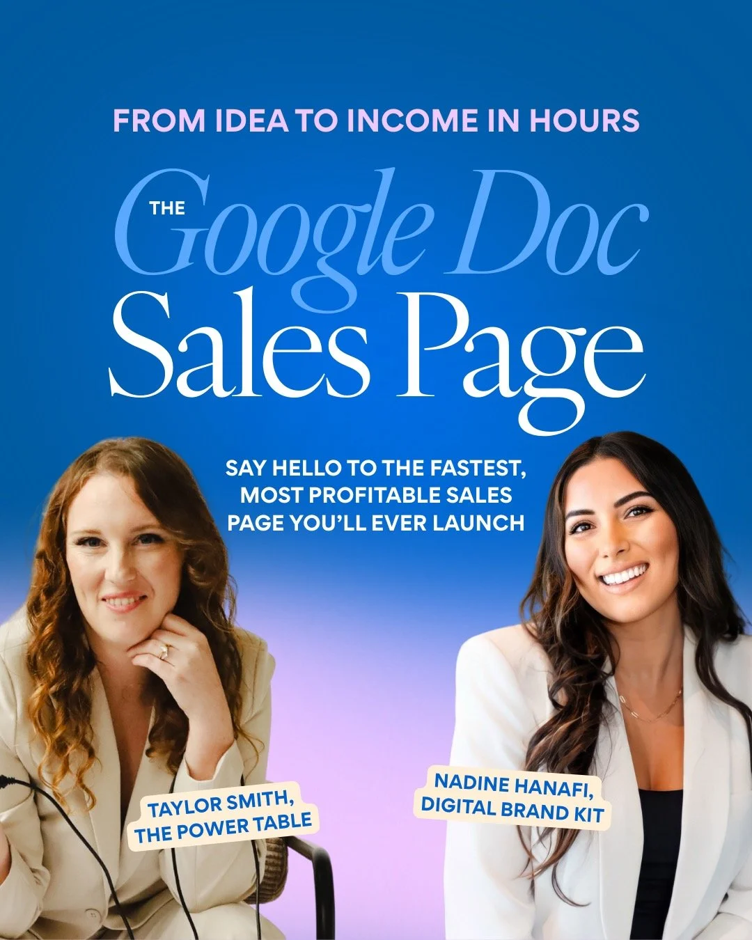 If you&rsquo;re on The Power Table&rsquo;s email list, you&rsquo;ve probably seen me pop up in your inbox this week 👋

I&rsquo;m Nadine Hanafi, CEO &amp; Founder of Digital Brand Kit, and I&rsquo;ve been spilling the tea on why some of the biggest n