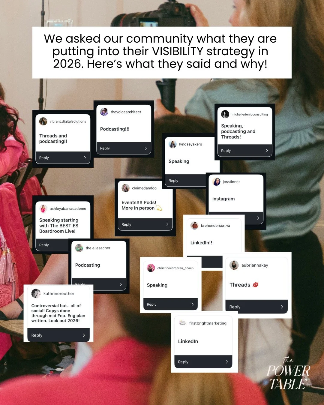 Not to bury the lead but...attend our conference in April and get access to expert workshops and sessions on:

Threads
Speaking
PR &amp; Visibility
Content &amp; Social Media
Podcasting
Relationship-Building
Landing Corporate Contracts
Landing Collab