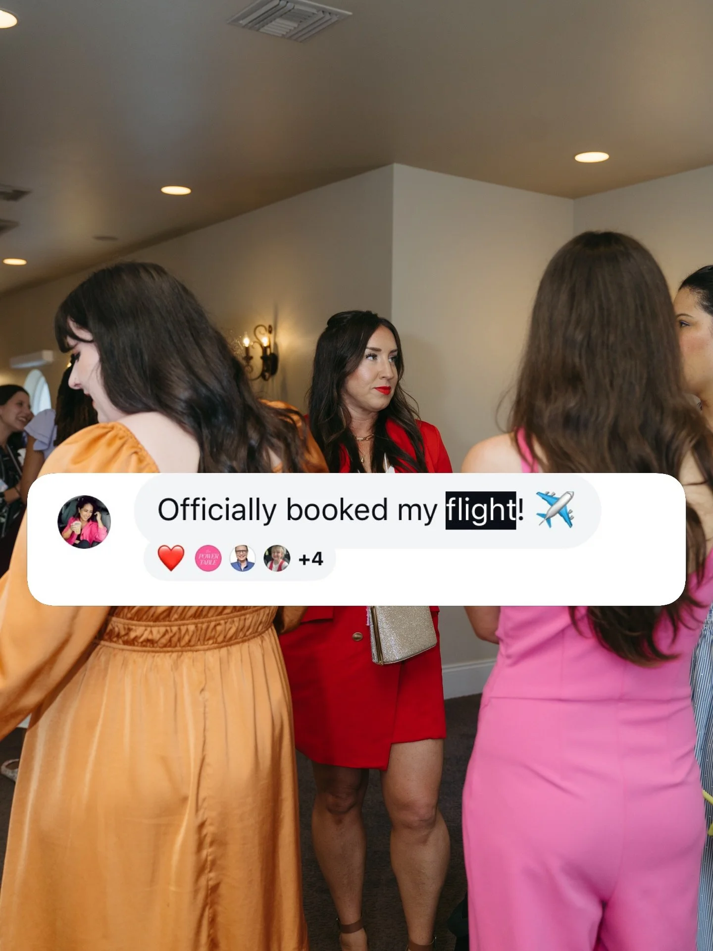 Our favorite words to hear ✨✈️🌴 See you at Power Table LIVE in just 3 weeks!