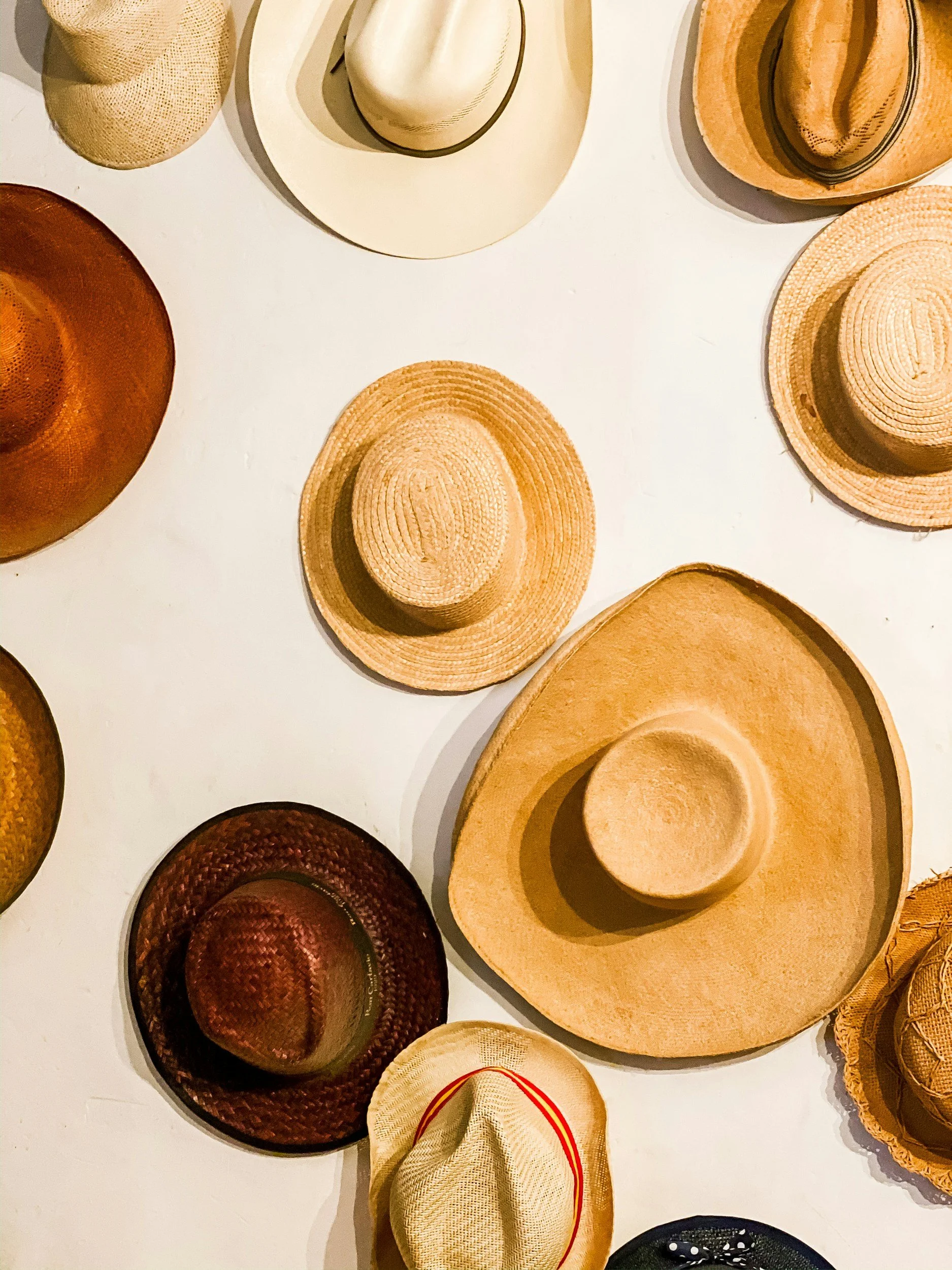 Premium western hats displayed at a luxury hat bar Western hat customization details at an upscale event
