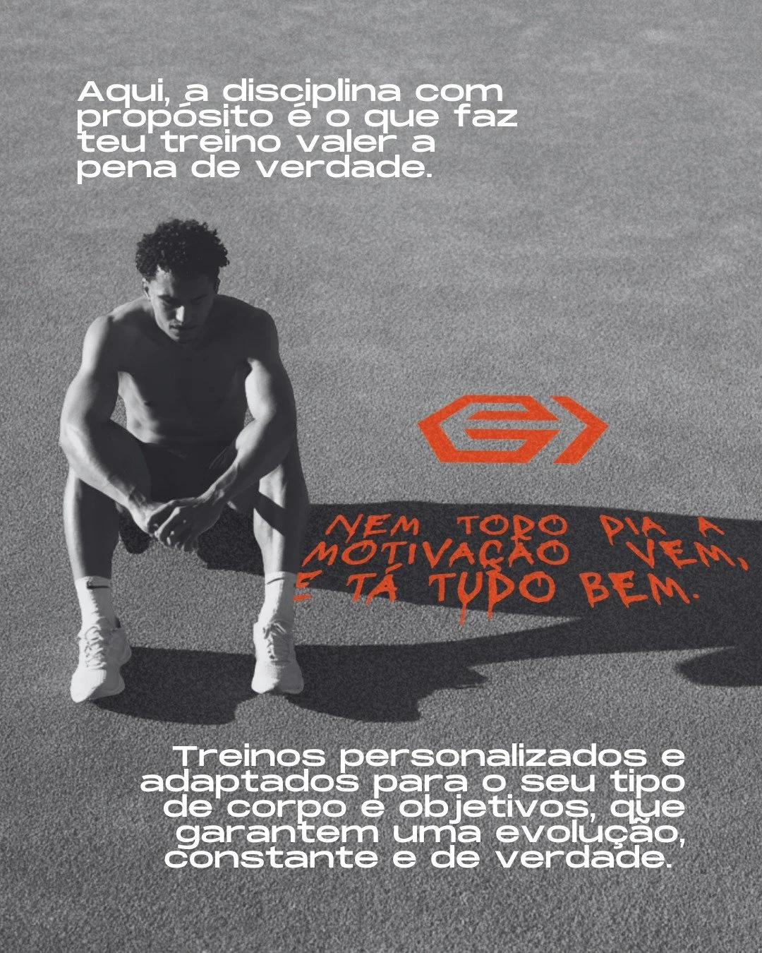 Nem todo dia a motiva&ccedil;&atilde;o aparece.
E t&aacute; tudo bem.

Aqui na Elemental, a gente sabe que n&atilde;o &eacute; sobre se sentir inspirado  &eacute; sobre ter prop&oacute;sito e const&acirc;ncia.

Por isso, cada treino &eacute; feito pr