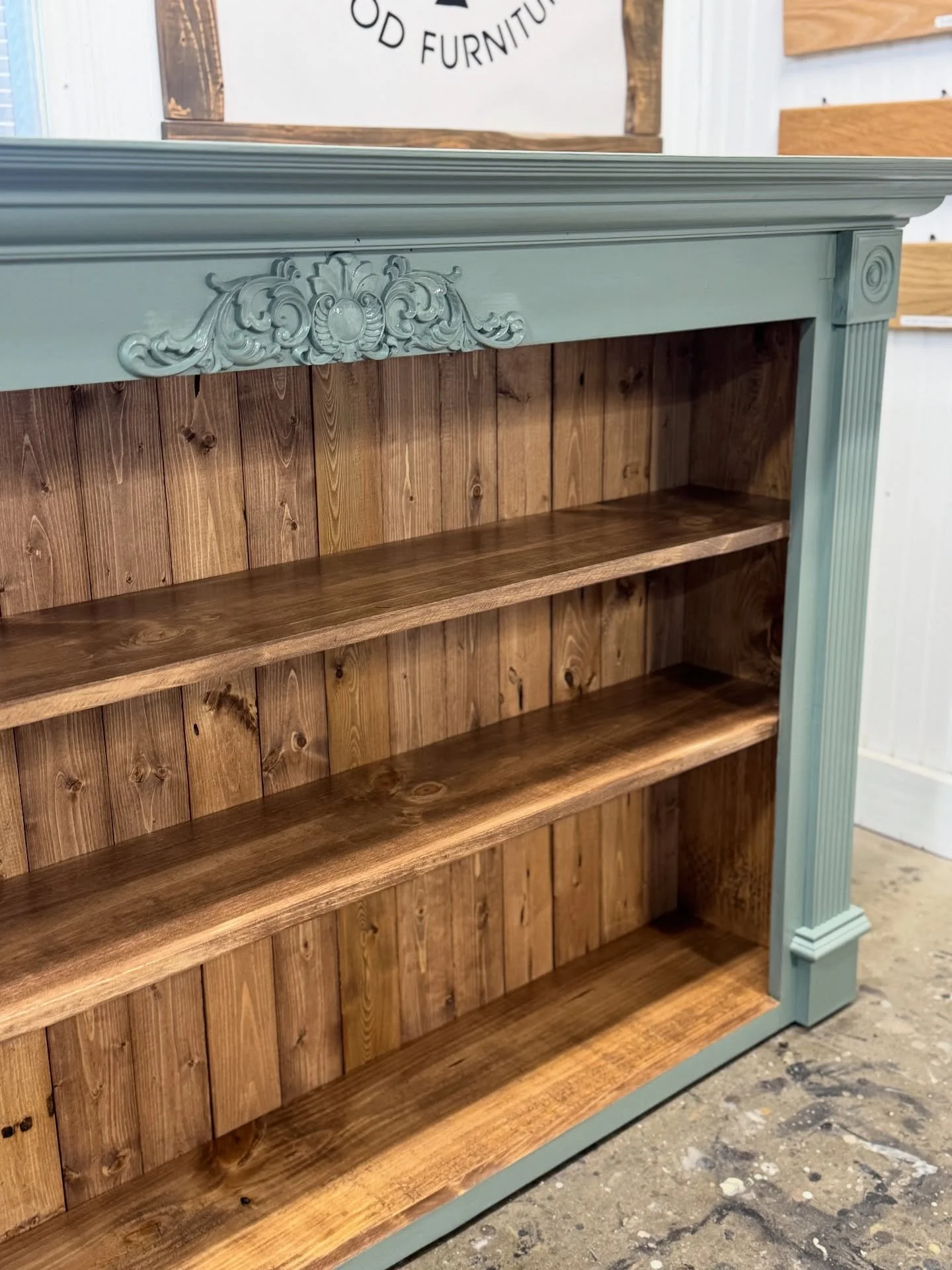 Made new, but antique. β¨ 
This bookshelf was built from scratch, but we gave it all the character, texture, and warmth of an old piece.
That’s the beauty of woodworking, you can build something new that feels like it’s always belonged.