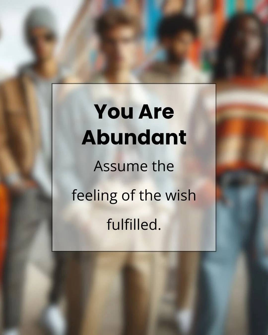 ⚡You are abundant ⚡
By thinking with feelings of abundance, your ideas share authenticity and potential. Lack is an illusion, essence is limitless.
Find out more the power of the words.
#confidence #purpose #faith #abundance
