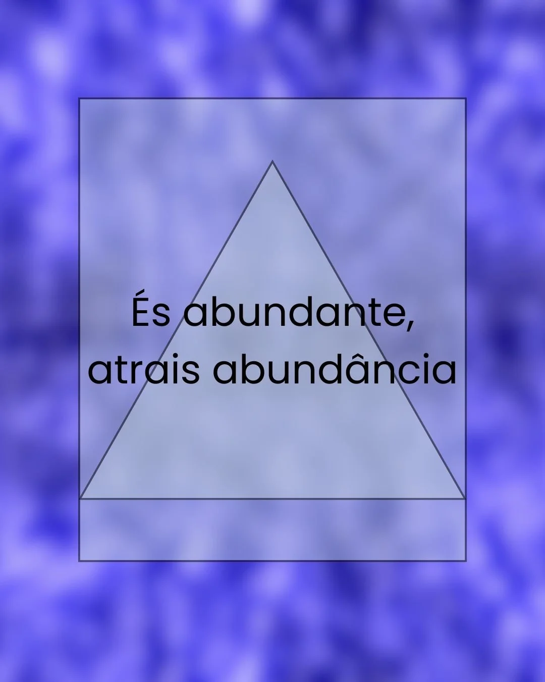 ⚡És abundante, atrais abundância⚡
Se queremos algo em abundância, temos que pensar abundantemente.
Cada palavra tem um contexto, que se baseia na forma como ela foi criada.
Estamos em contacto com o divino. Estamos em sintonia c