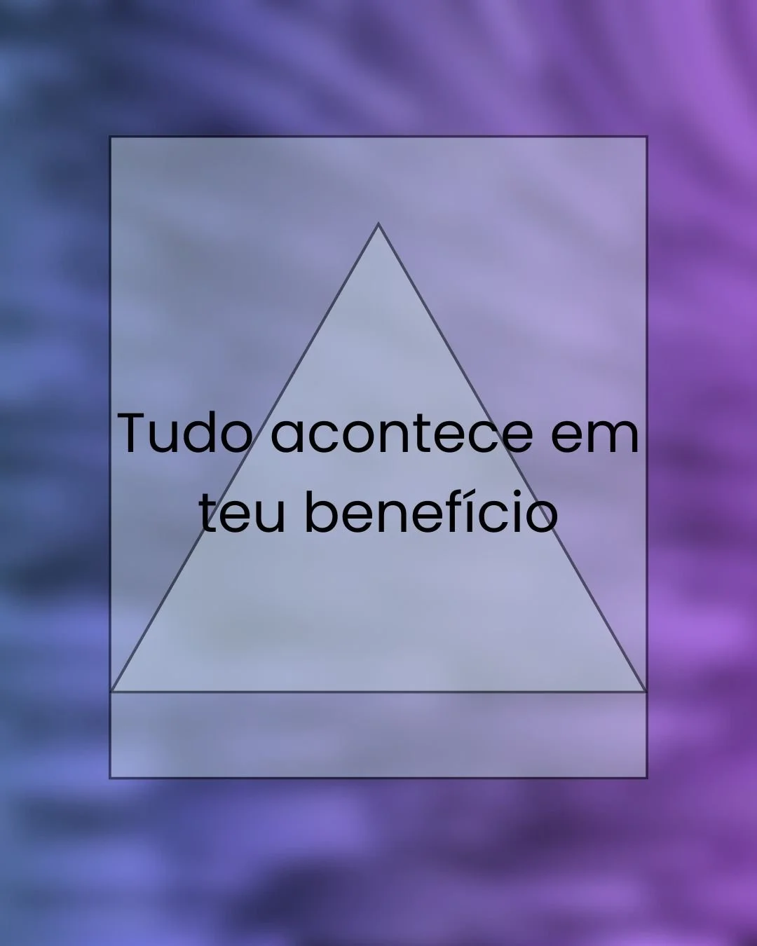 ⚡Tudo acontece em teu benef&iacute;cio⚡

A disciplina traz consigo a transforma&ccedil;&atilde;o. A consist&ecirc;ncia &eacute; a chave que abre as portas do sucesso.

A f&eacute; &eacute; o combust&iacute;vel que alimenta a nossa vis&atilde;o. Um ob