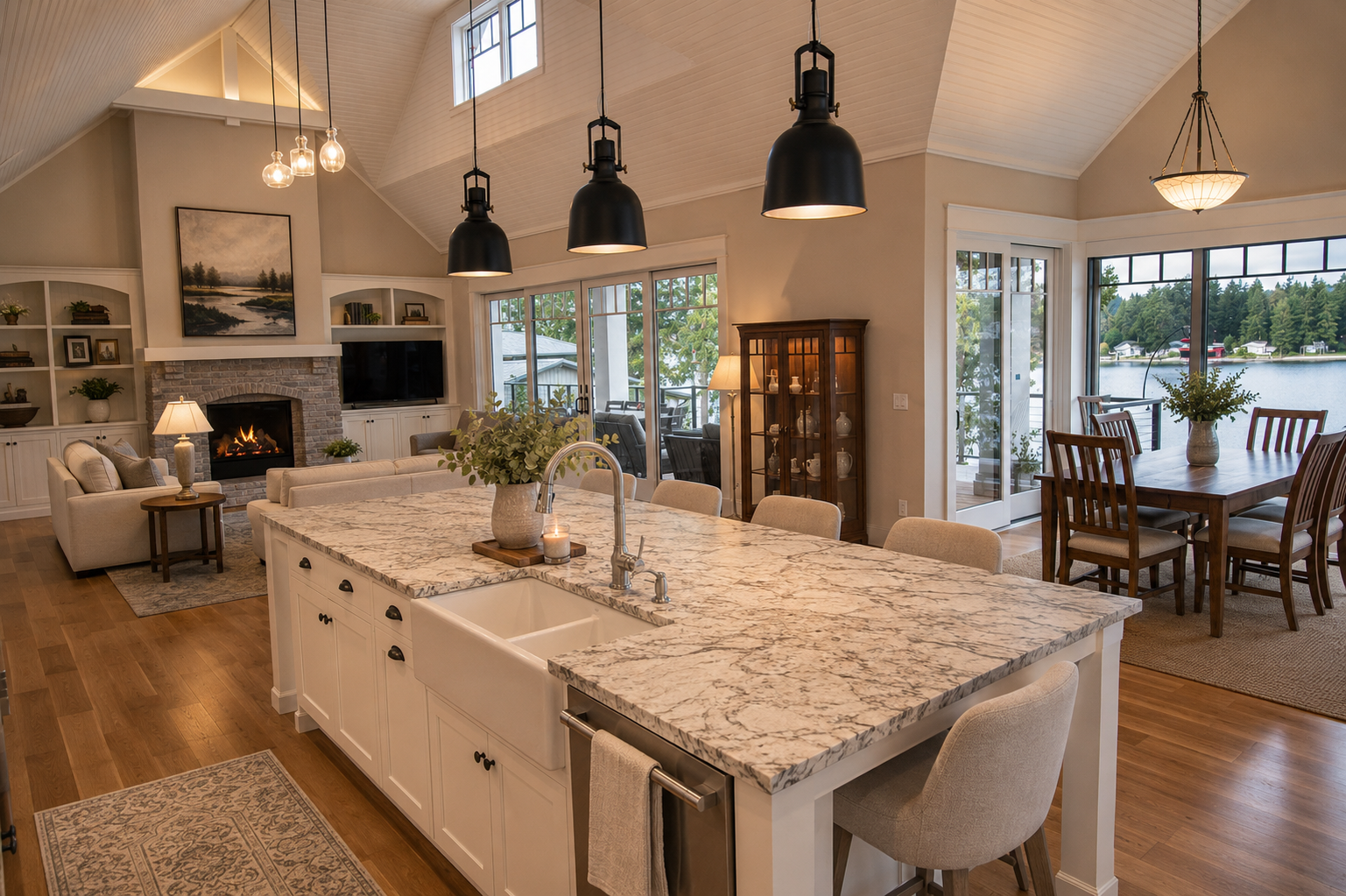 Waterfront Custom Kitchen Poulsbo