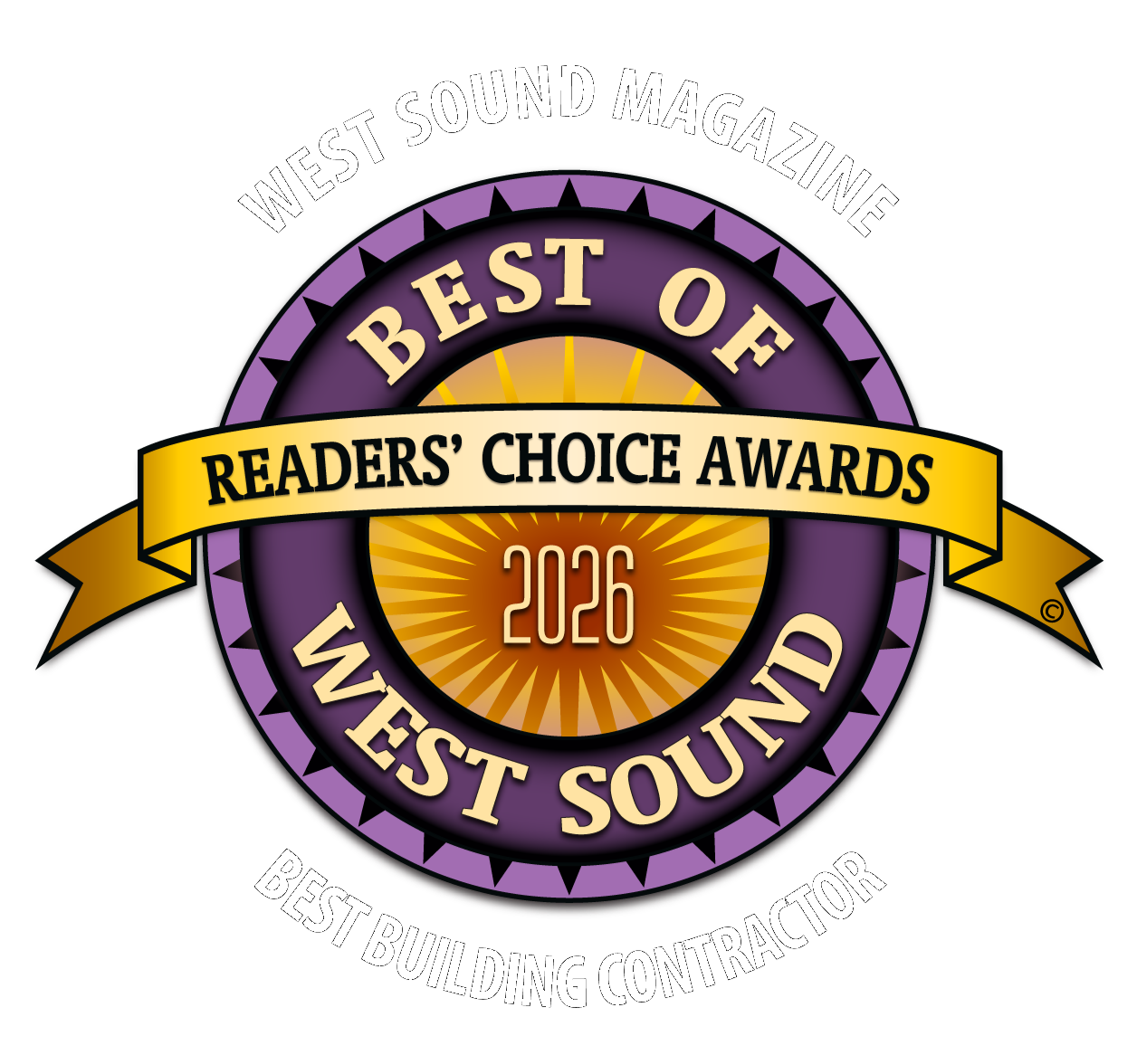 Best Home Builder Winner West Sound 2026