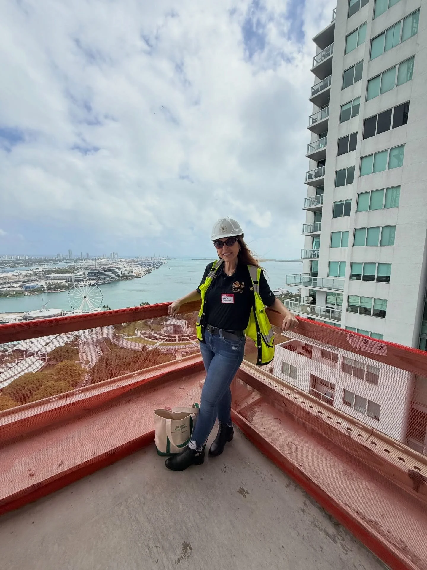 Last week, I went on a tour hosted by @nawicnational and it was truly inspiring for us here at La Victoria Miami Collection and for our owner herself. 

She recently became a member of NAWIC (National Association of Women in Construction), and for #W