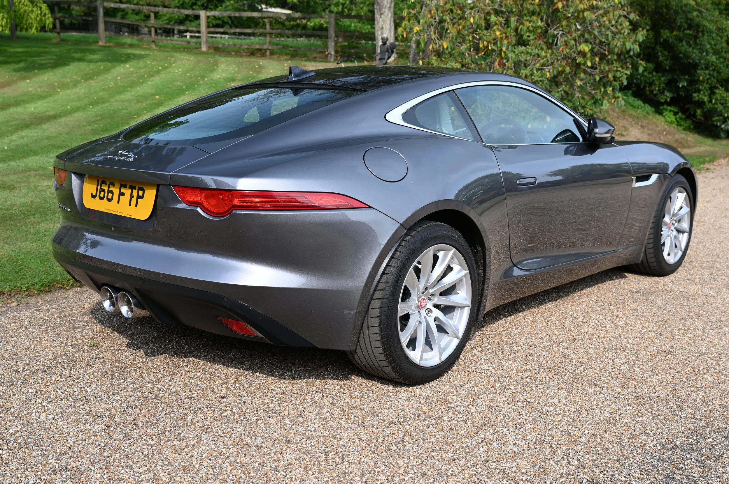 2018 Jaguar F Type Grey Rear