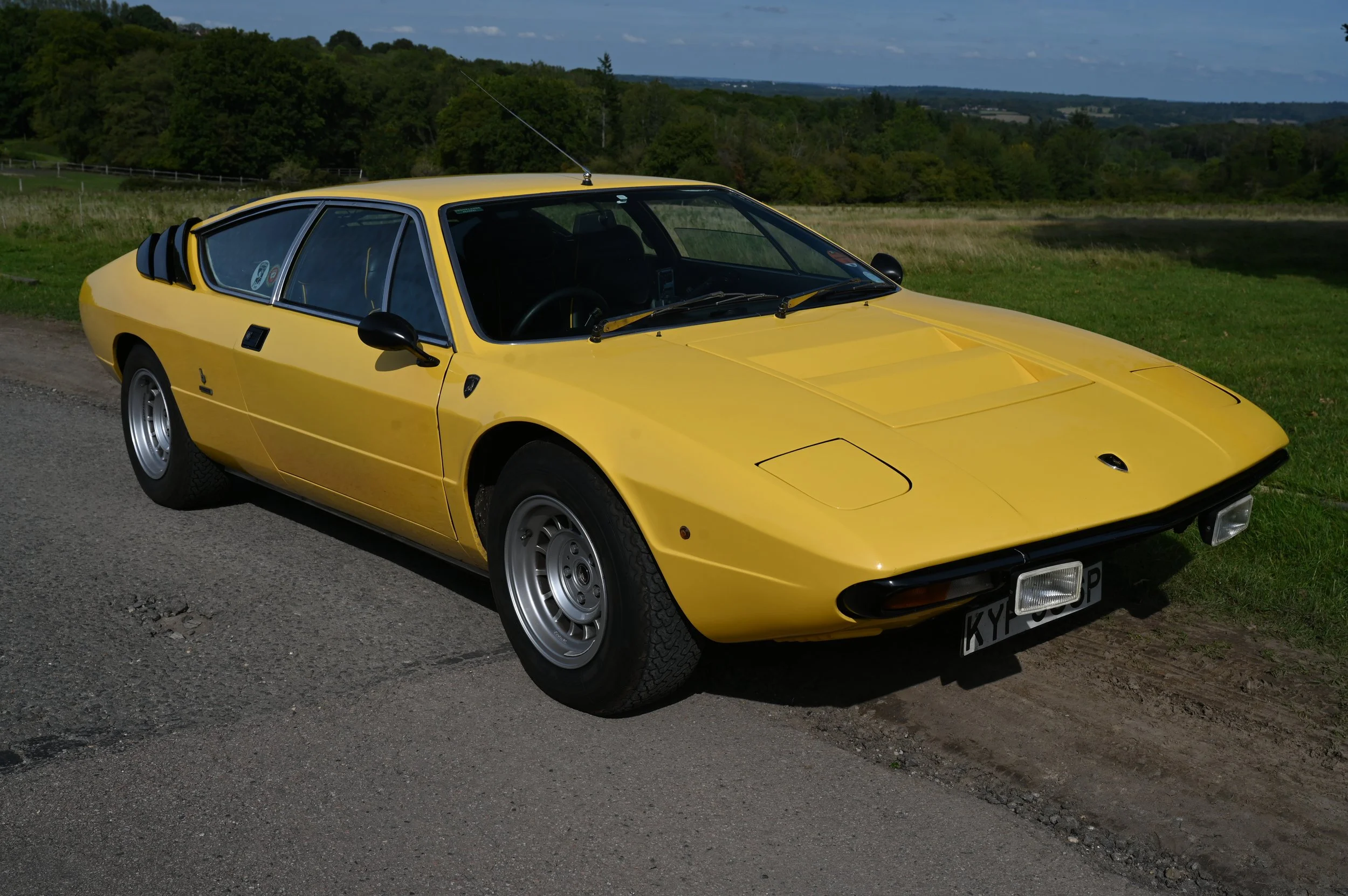 1970s Classic Lamborghini Urraco 1975 - front view