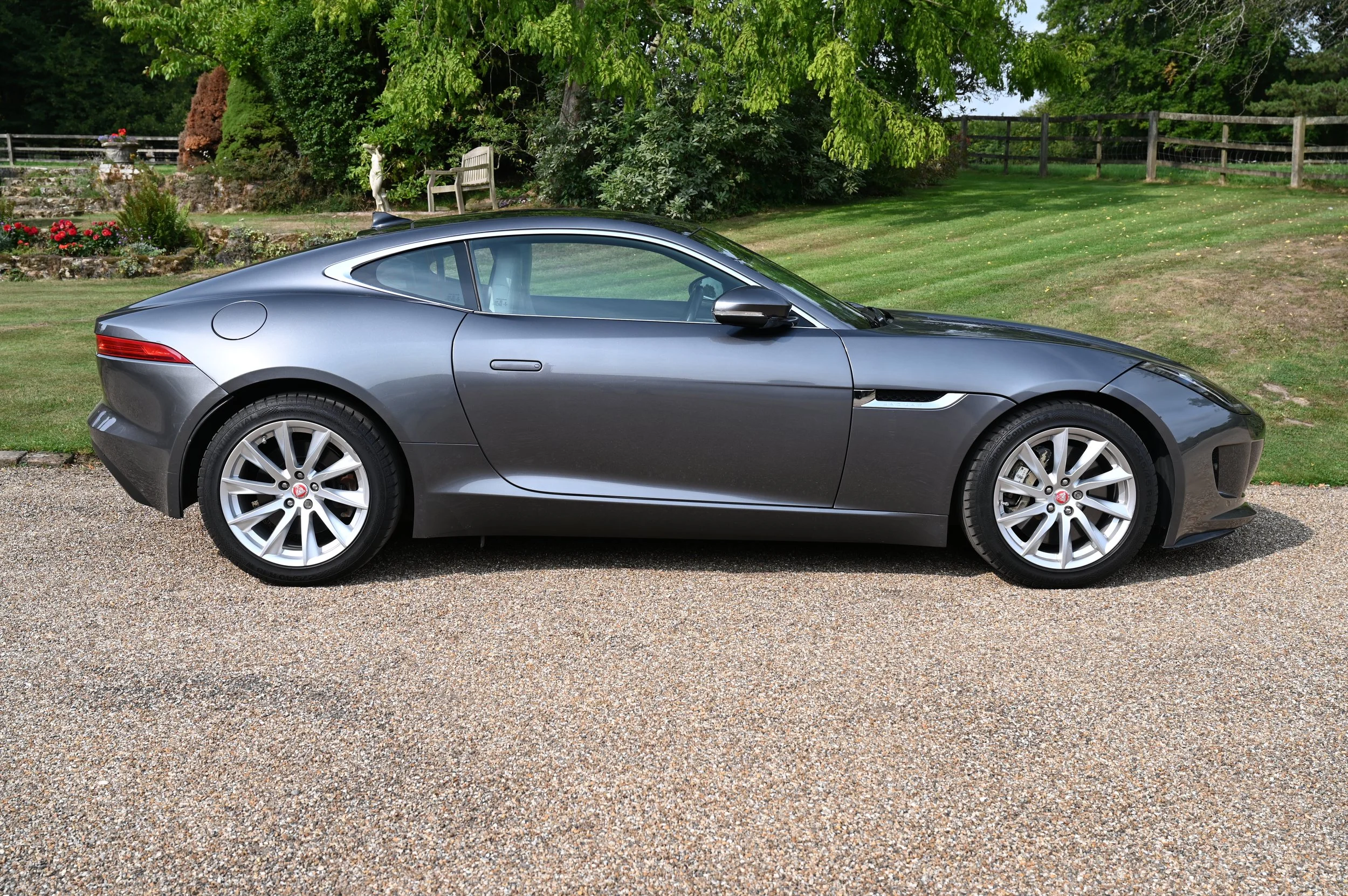 2018 Jaguar F Type Grey Side
