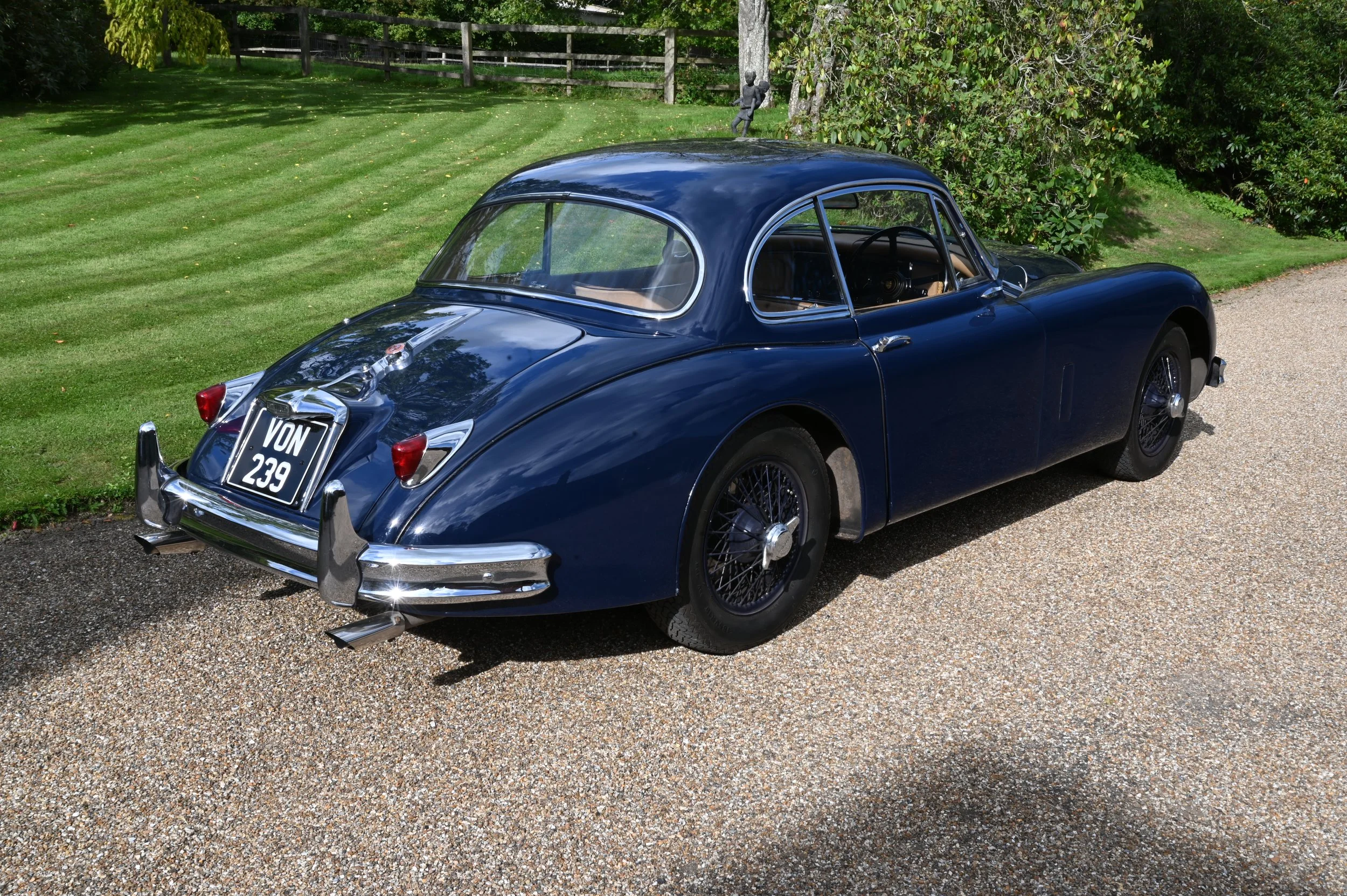 1956 Jaguar XK150 Rear
