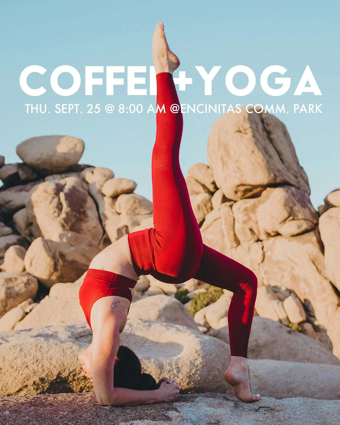 Coffee &amp; Yoga at MOONLight beach