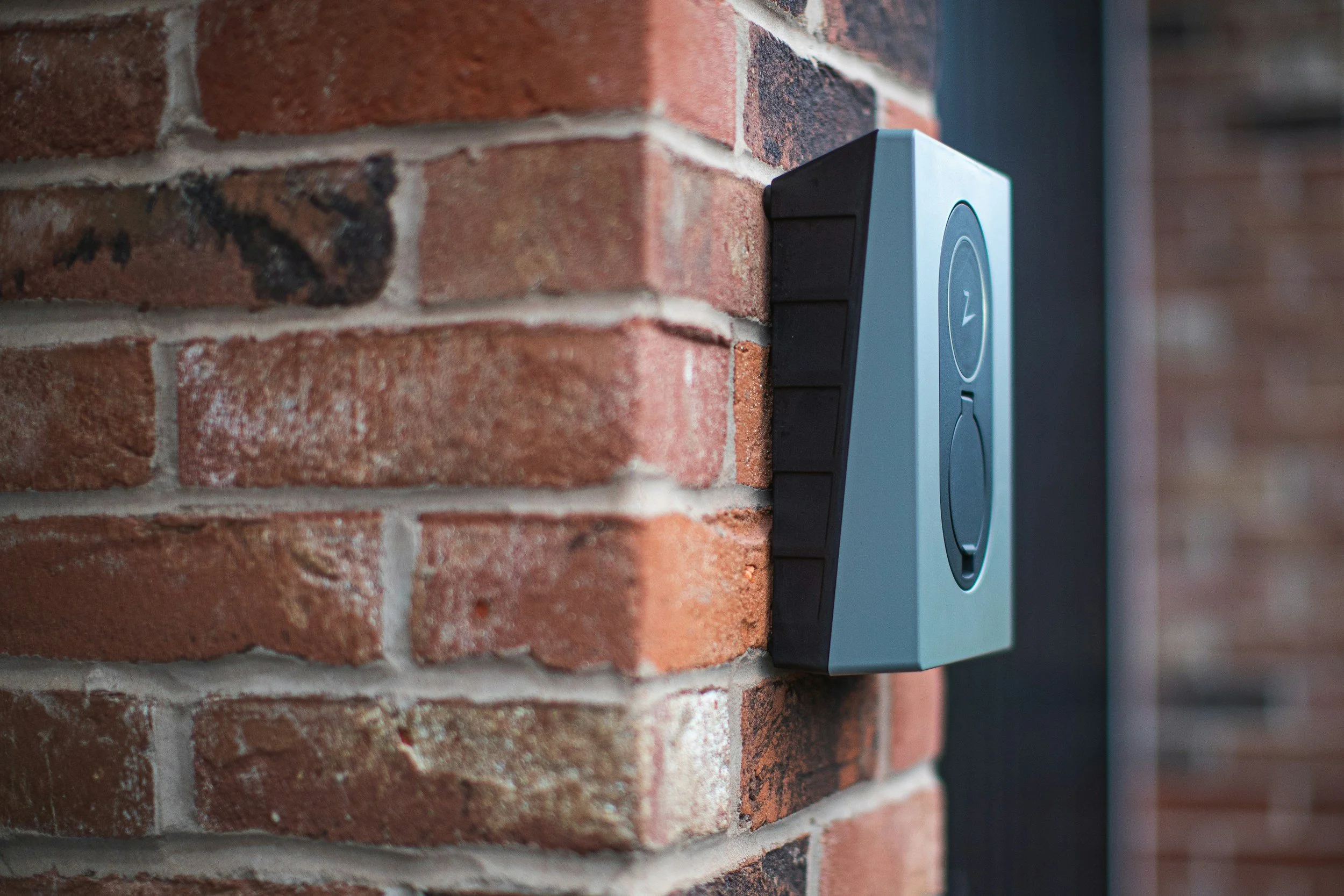 Doorbell camera on a front porch, which may have captured footage of a pedestrian accident.