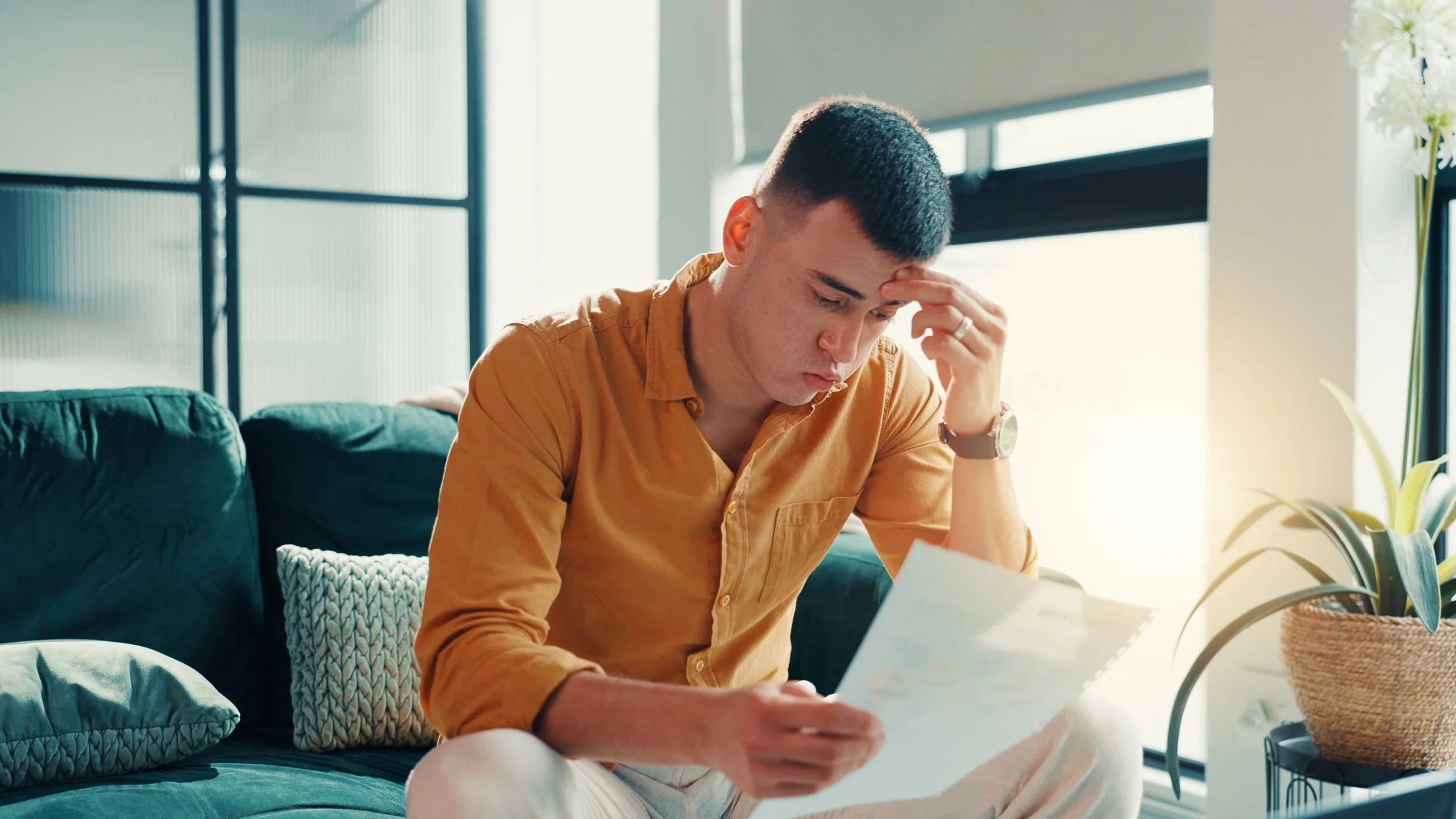 A person reviewing the coverage limits on a Pennsylvania auto insurance policy.
