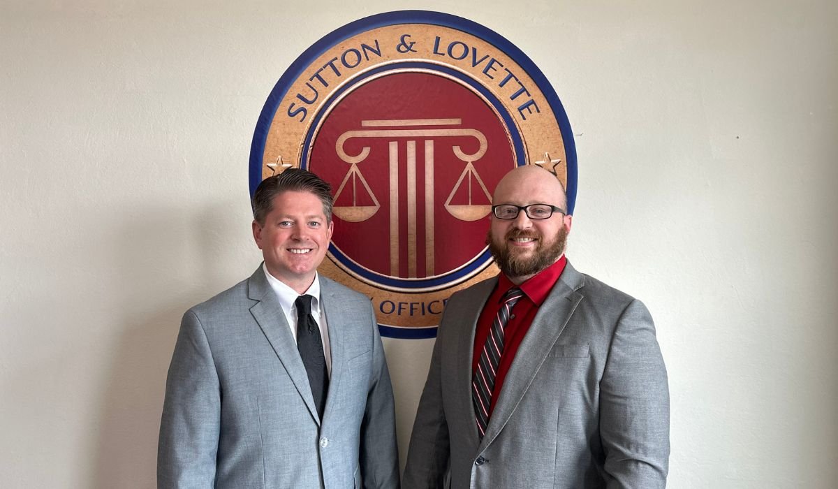 Cambria County attorneys, John Lovette and Joe Sutton.