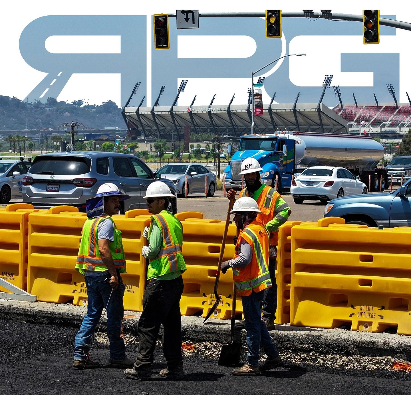 Hard hats off to the crew getting it done off Friars Road 👷&zwj;♂️🔥 Laying down smooth progress, one pass at a time.