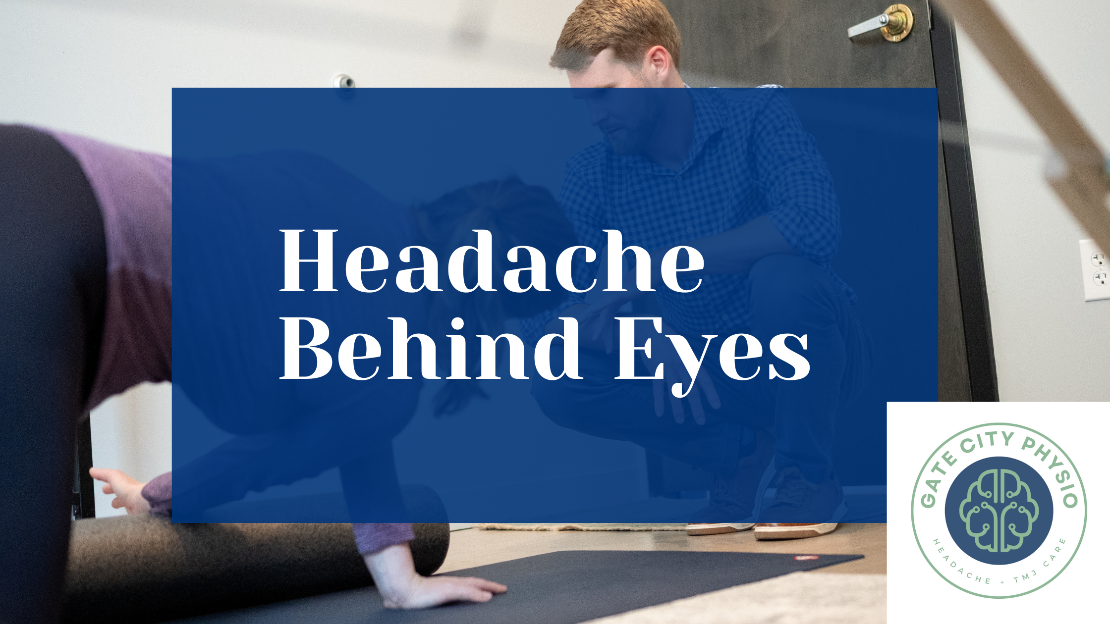 Headache behind eyes