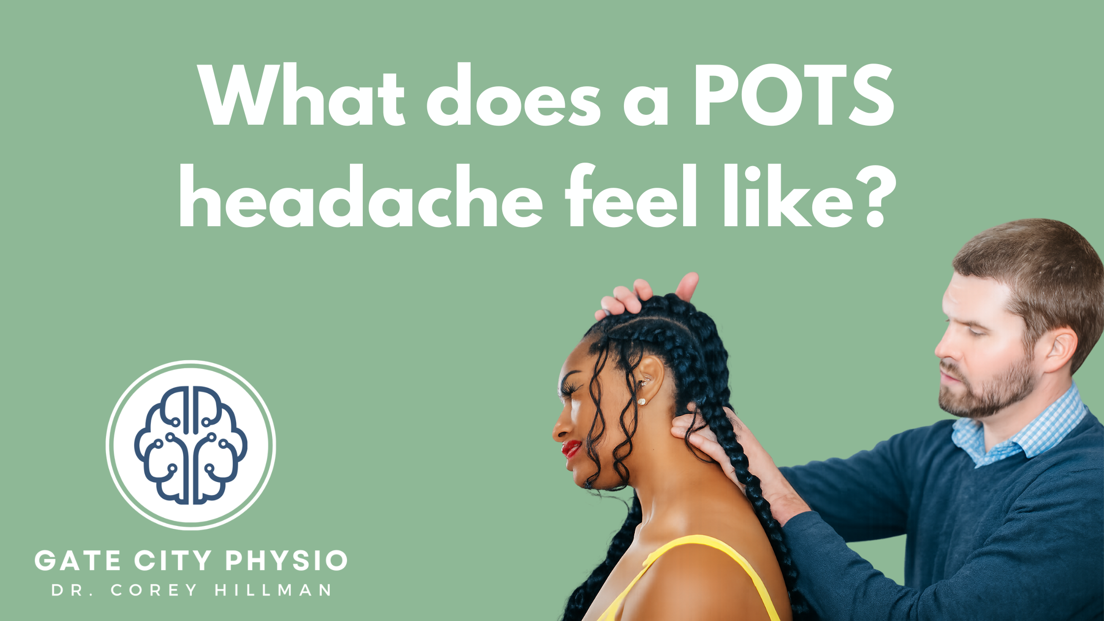 What does a POTS headache feel like?