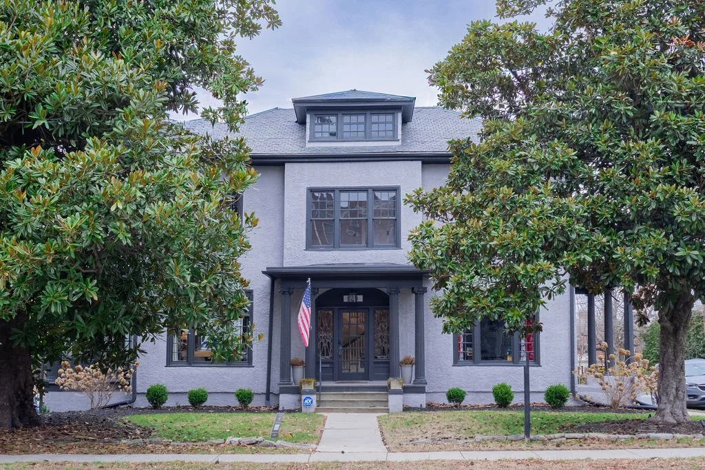 GREY HISTORIC 1920S BUILDING