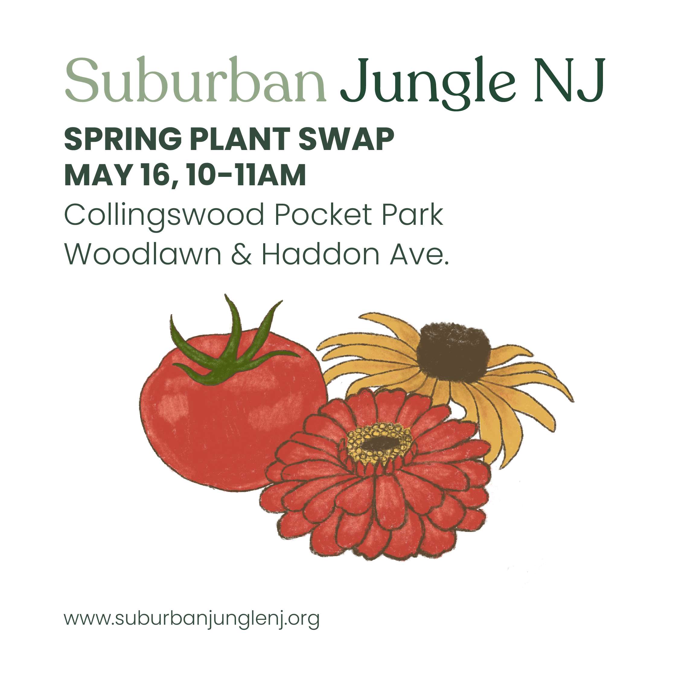 Suburban Jungle Spring Plant Swap
