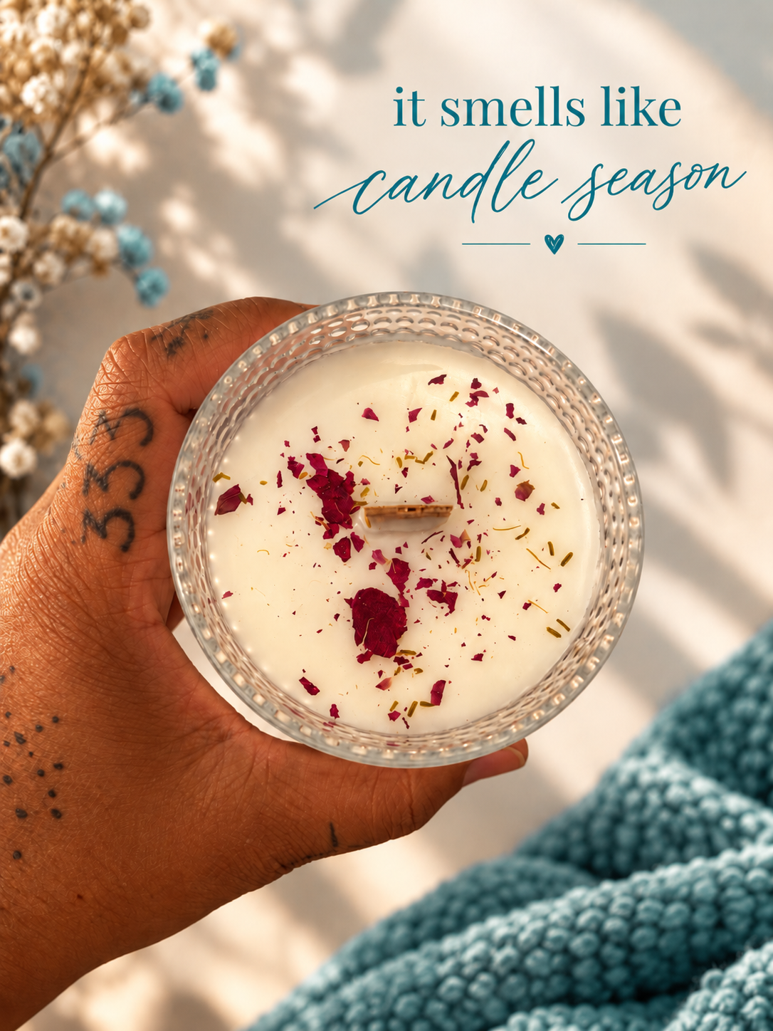 Fall 8 oz Scented Candle Tins | Cyan Candle Co.