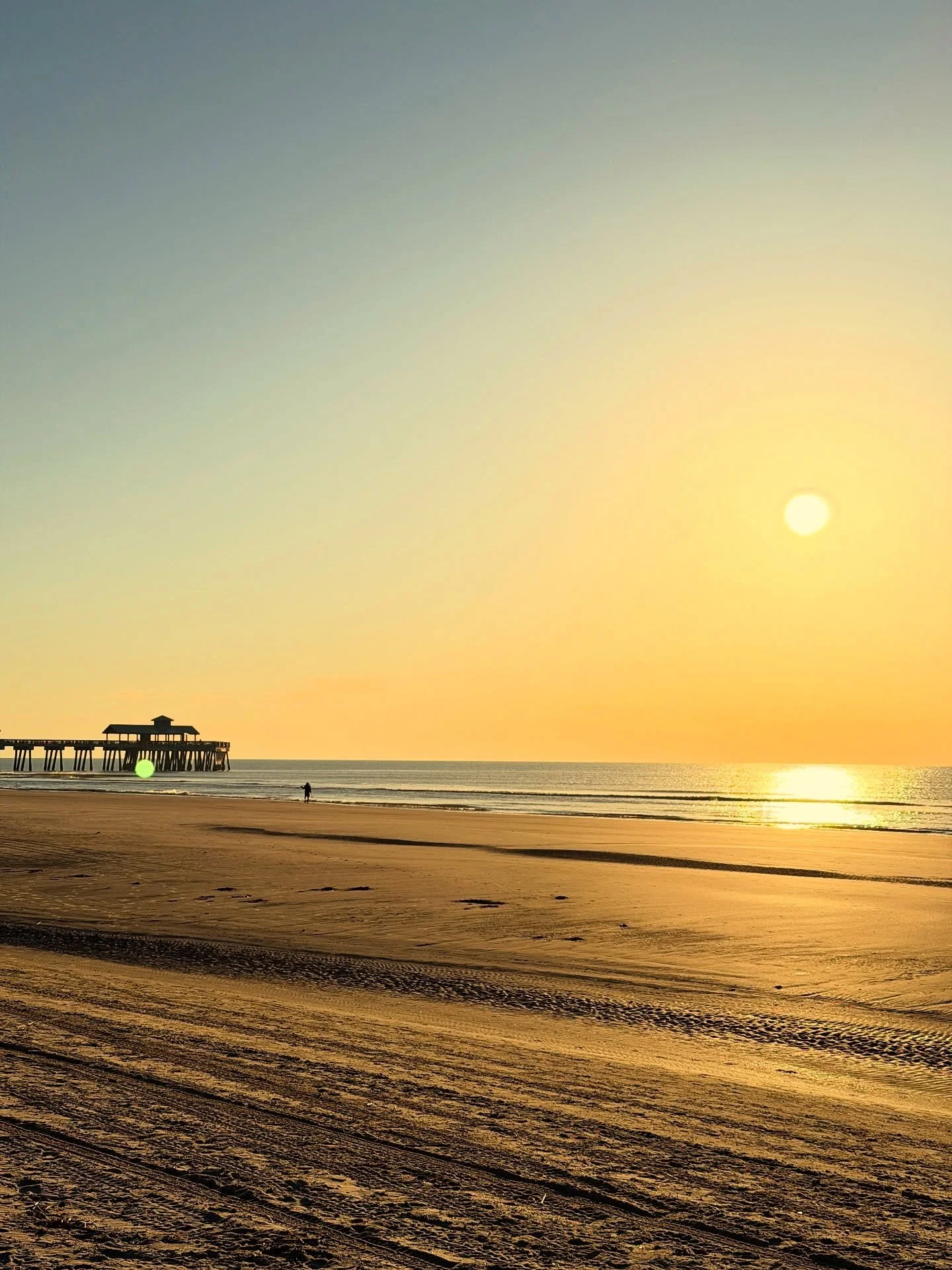 Not Hatteras Sand but equally as beautiful! #follybeachsc