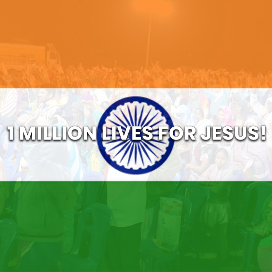 Together, We've Reached 1 Million Lives for Jesus in 2024!