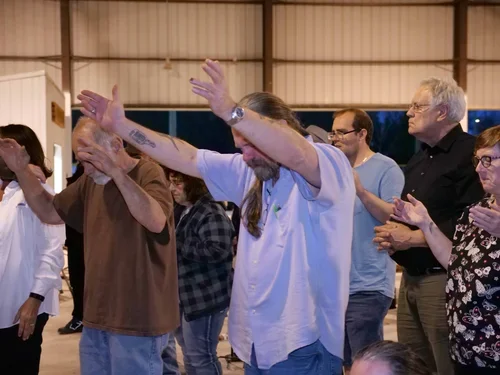 Tent meetings in small town USA!